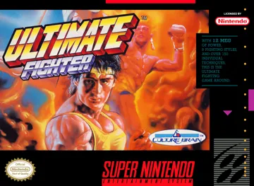 Ultimate Fighter (USA) box cover front